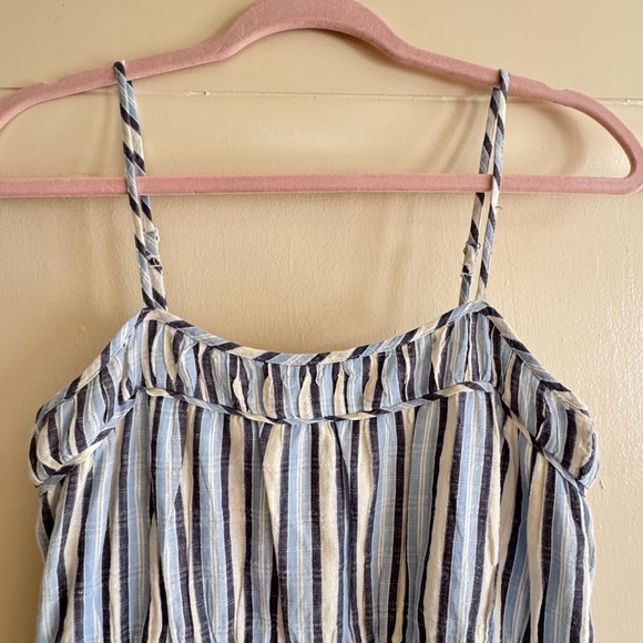 Aerie Striped Tiered Maxi Dress Sz XS - Picture 6 of 9